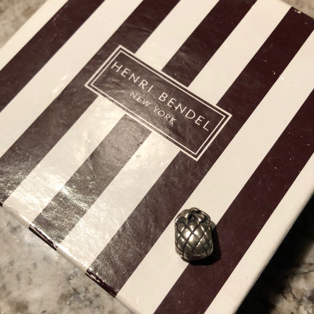 Pineapple pandora charm